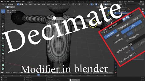 decimate blender|DecimateModifier (Modifier)